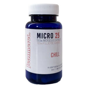 Buy Jeanneret Botanical Micro 25 (Chill) Microdose Mushroom Capsules