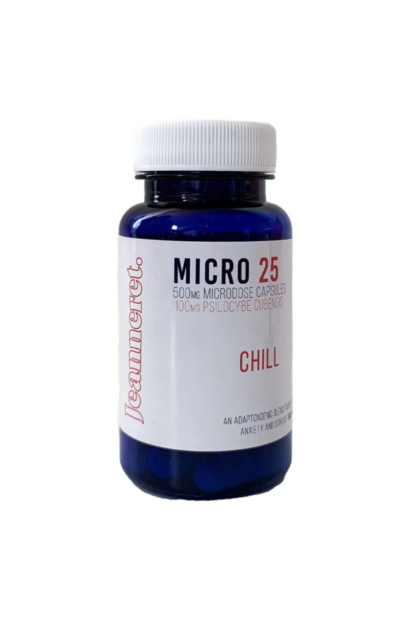 Buy Jeanneret Botanical Micro 25 (Chill) Microdose Mushroom Capsules