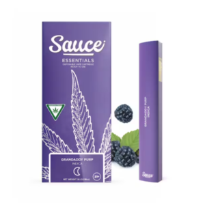 Sauce Bar Grandaddy Purp 1G Disposable Vape