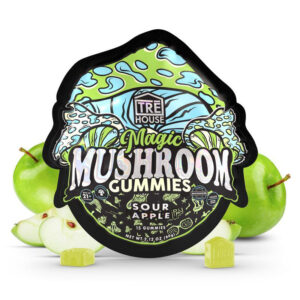 Tre House Sour Apple Magic Mushroom Gummies