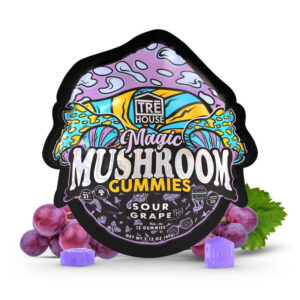 Tre House Sour Grape Magic Mushroom Gummies