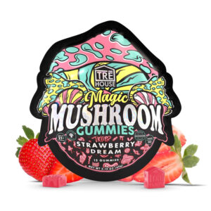 Tre House Strawberry Dream Magic Mushroom Gummies